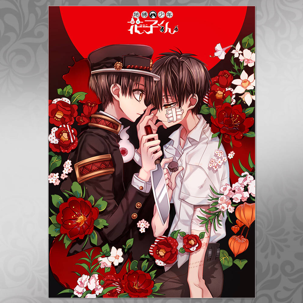 

Плакат Аниме Jibaku Shounen Hanako-kun (Туалетный мальчик Ханако) 002
