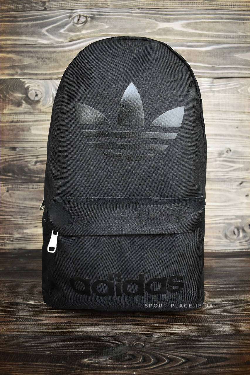

Рюкзак Adidas черный спортивный, городской (лицензия) Адидас