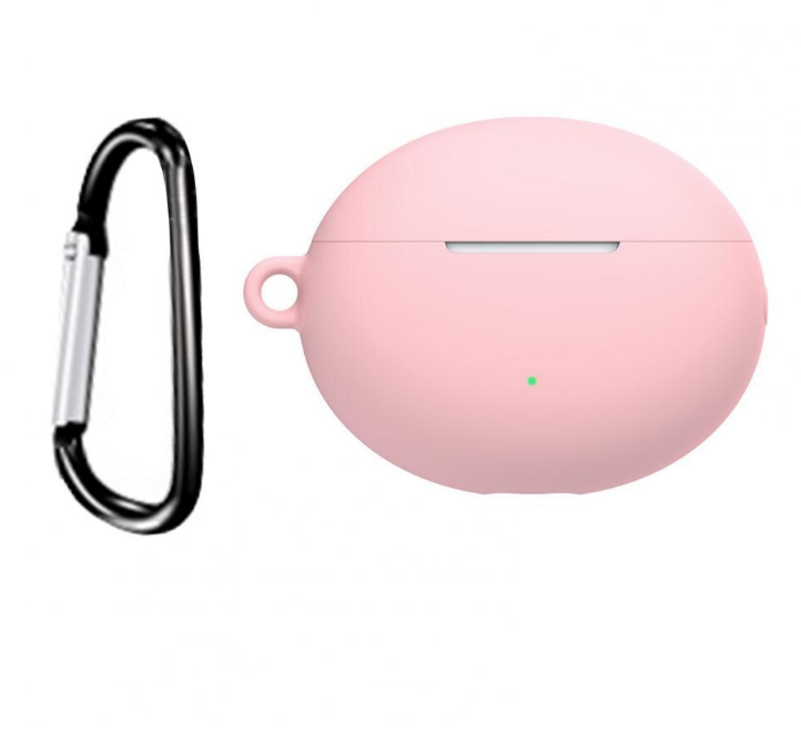 

Оригинальный чехол GXTIN на кейс для Huawei Freebuds 4i + карабин / Rose