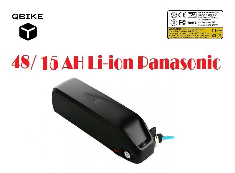 

Аккумулятор для электровелосипеда 48v, 15Ah Li-ion съёмная с ключем