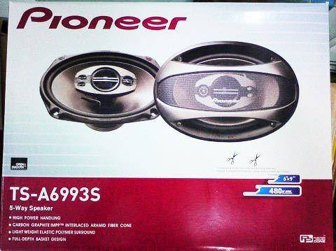 

Автомобильные динамики овалы Pioneer TS-A6993S (460 Вт) двухполосные
