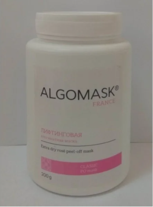 

ALGOMASK Лифтинговая альгинатная маска Extra dry rose peel-off mask 200 г