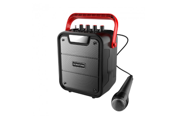 

Портативна колонка Borofone BP7 Cool karaoke BT speaker Black (BP7B)