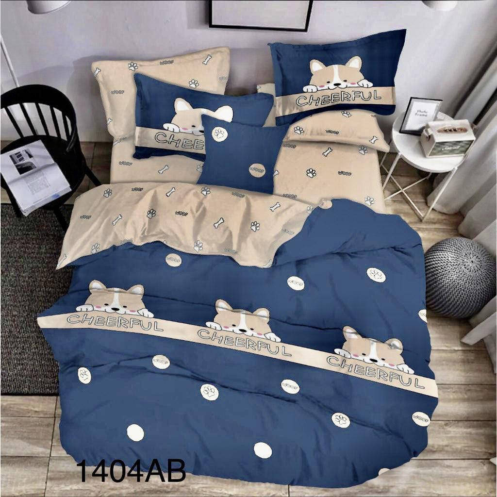 

Веселая собачка - Бязь Gold - Полуторный комплект