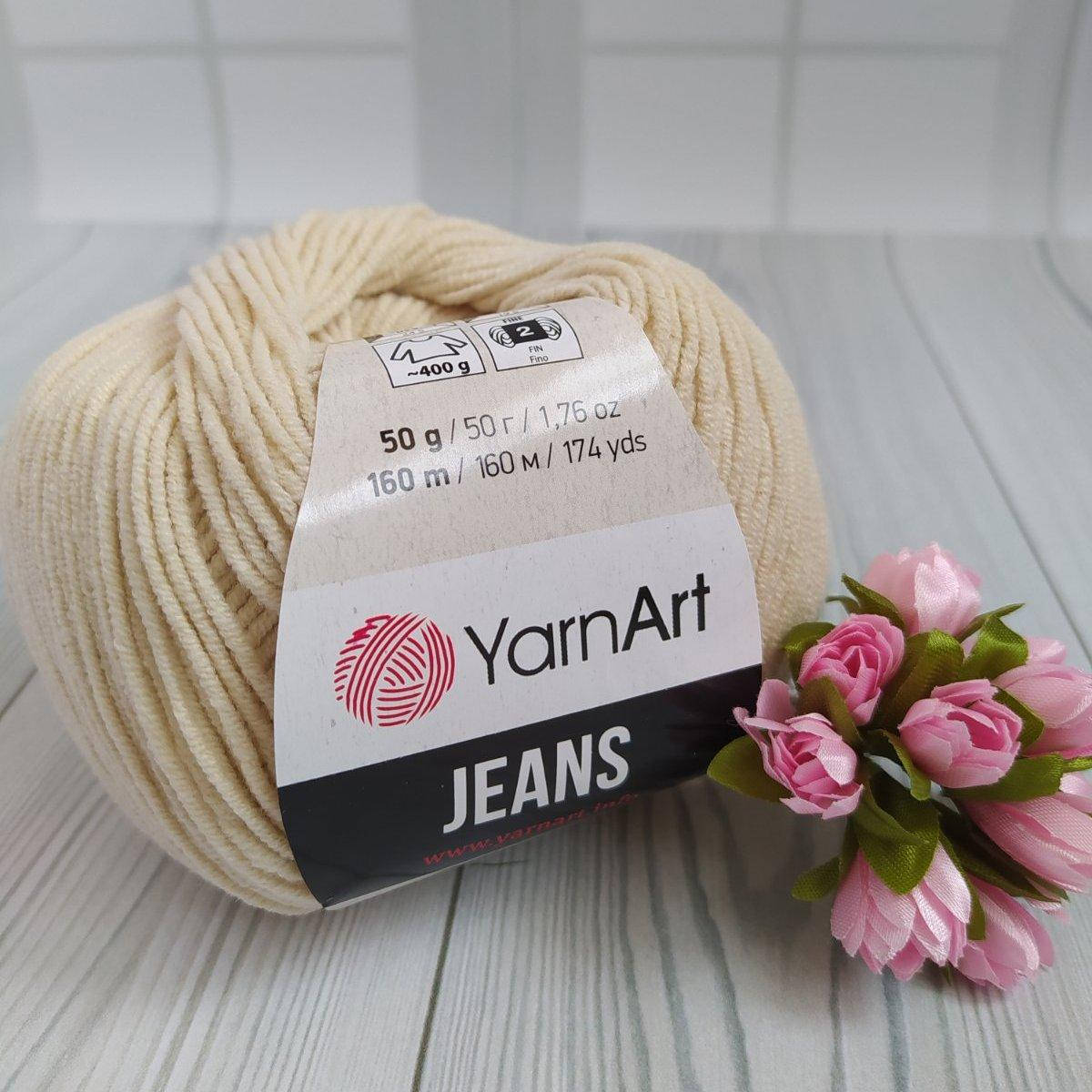 

YarnArt Jeans (№05) світлий беж