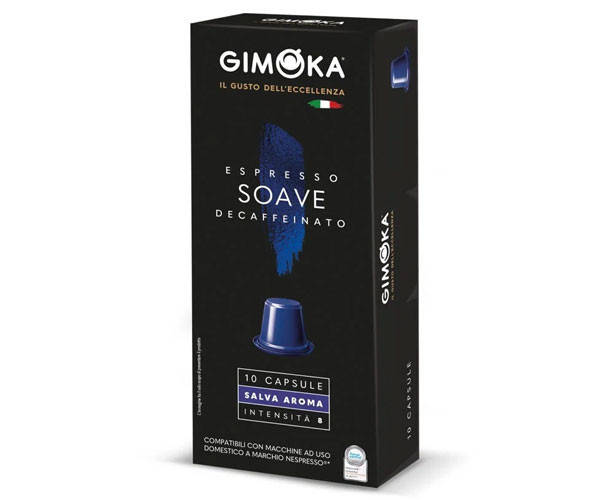 

Кофе без кофеина в капсулах Gimoka Nespresso Decaffeinato 8 - 10 шт