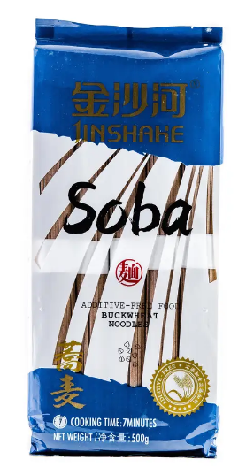 

Лапша гречневая Соба JinShahe 500г(Китай)
