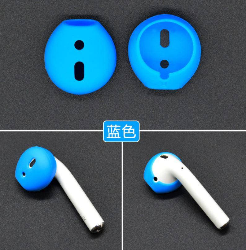 

Силиконовые амбушюры для AirPods 1 пара Синий