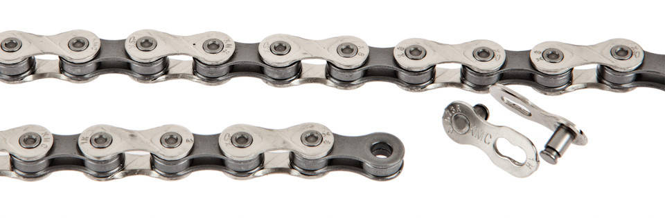 

Цепь KMC X8-93 114 звеньев 1/2"x3/32", серебристый с серым (C-UN-L-0083)