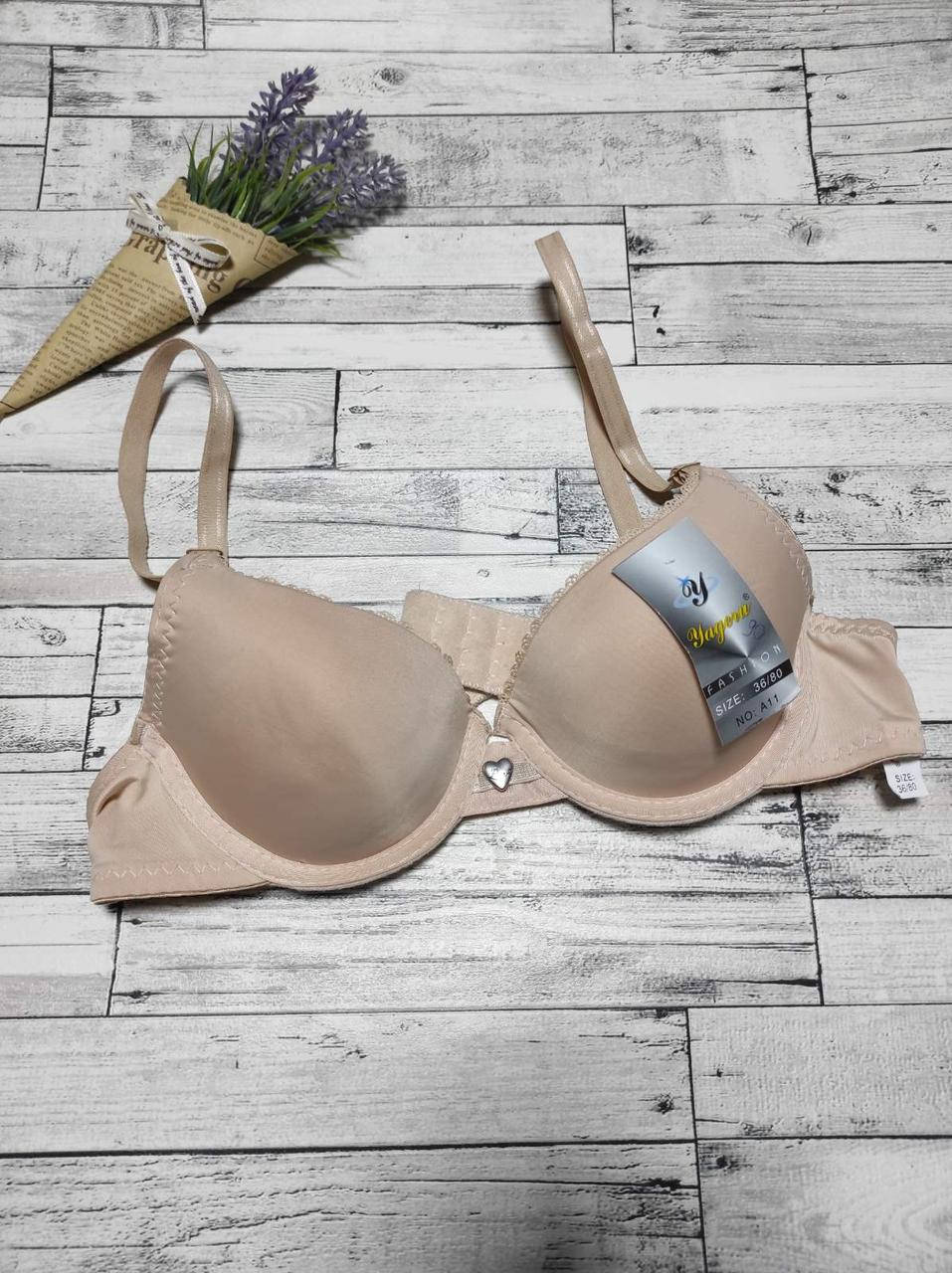 

Бюстгальтер Yageru модель A11 бежевый 80А