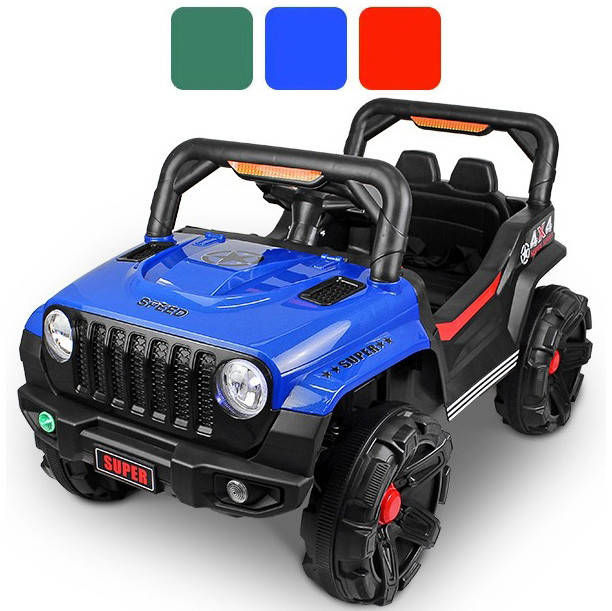 

Детский электромобиль Just Drive JEEP GRAND-RS1 автомобиль машинка для детей Синий