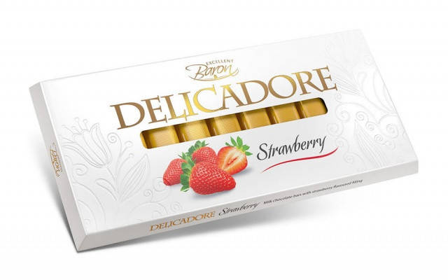 

Шоколад Delicadore Strawberry 200г Деликадоре