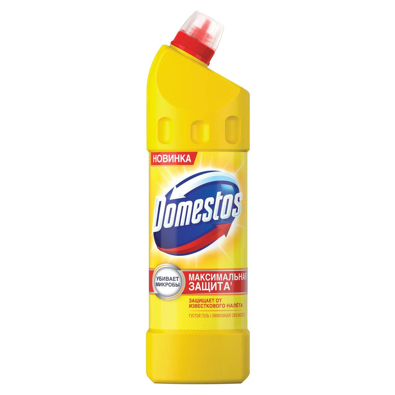 

Чистящее средство DOMESTOS Лимонная свежесть, с отбеливающим эффектом, 1 л