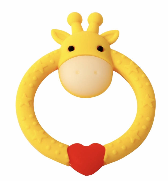 

Прорезыватель силиконовый для зубов ЖИРАФ Lindo Li 322