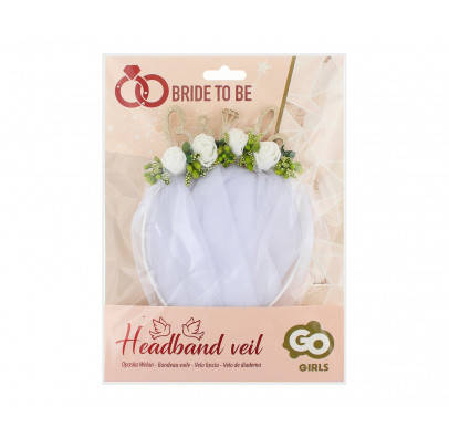 

Обруч с фатой Bride to be 12643