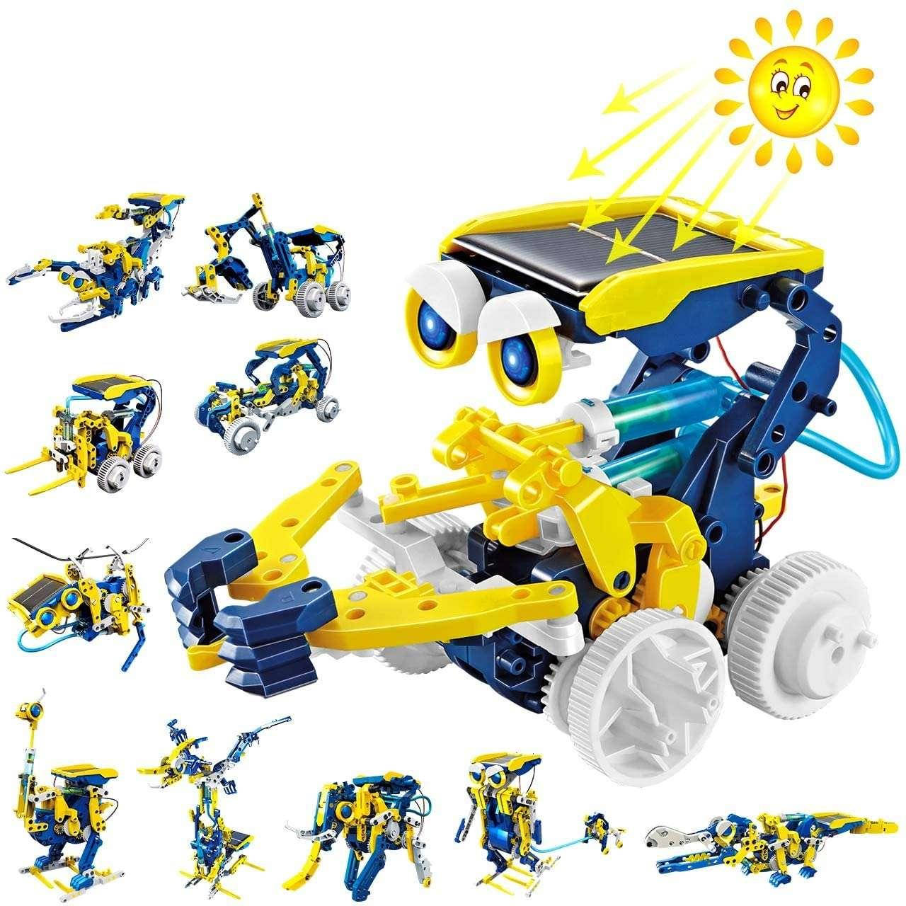 

Конструктор робот Solar robot animals на солнечной батарее 11 в 1 SKL11-276399