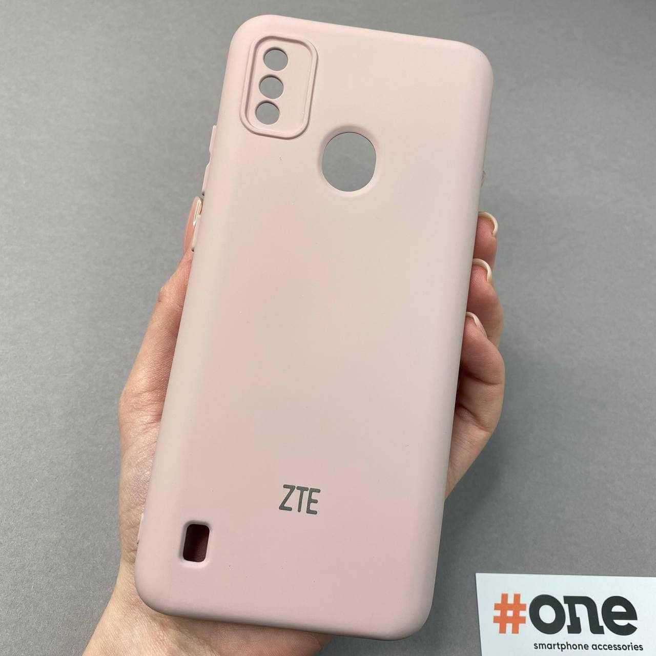 

Чехол для ZTE Blade A51 с микрофиброй с защитой для камеры чехол на телефон зте блейд а51 бежевый T5G