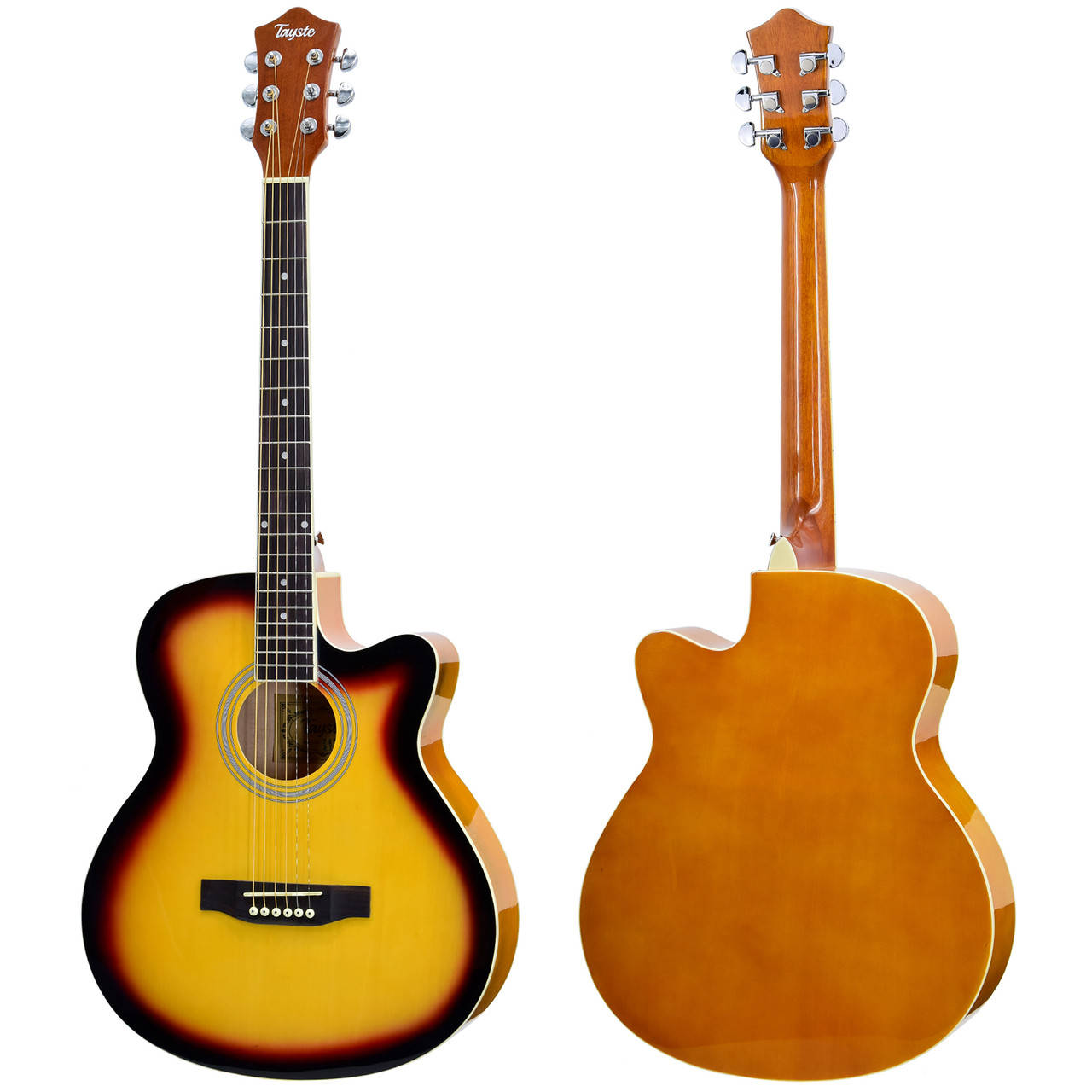 

Гитара акустическая Tayste T400 SB, матовая, Желтый