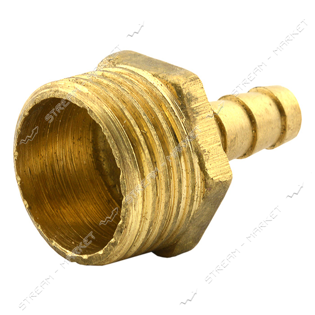 

Штуцер латунный 1/2"Н d8