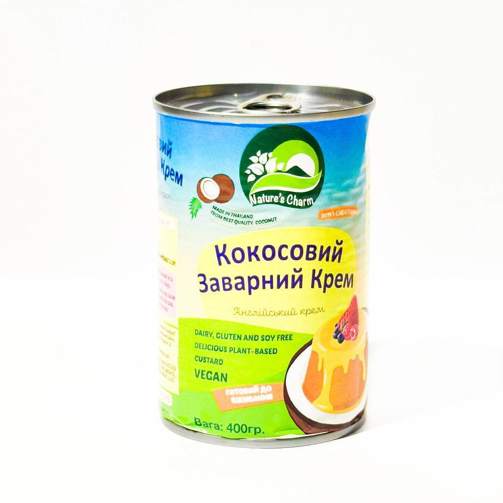 

Крем рослинний заварний кокосовий 400мл Natures Charm