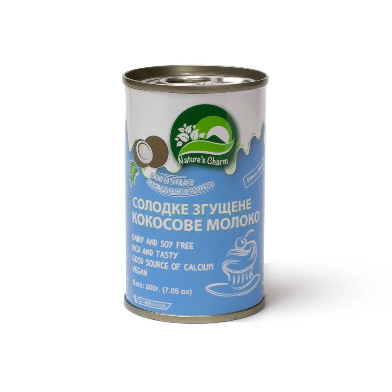 

Кокосовое сгущённое молоко Nature s Charm, 200 г