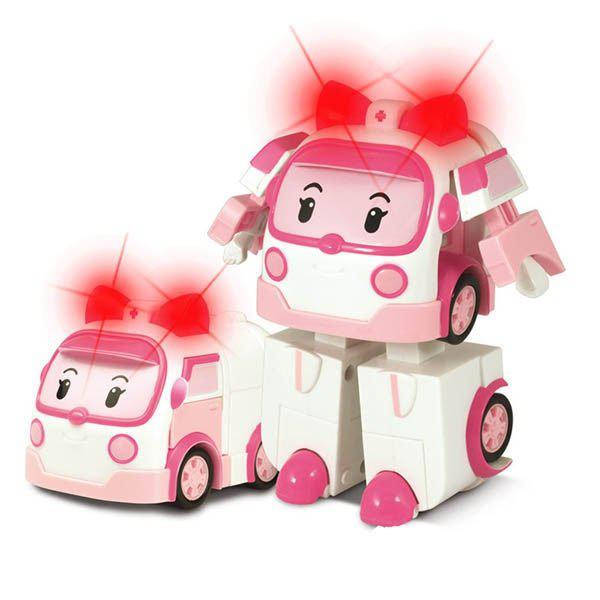 

Трансформер Robocar Poli Эмбер с подсветкой 15 см (83095)
