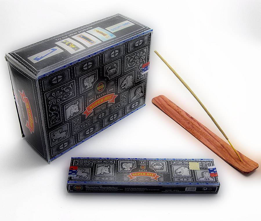 

Аромапалочки Super hit (Супер Хит) (40 gms) (Satya) пыльцовое благовоние
