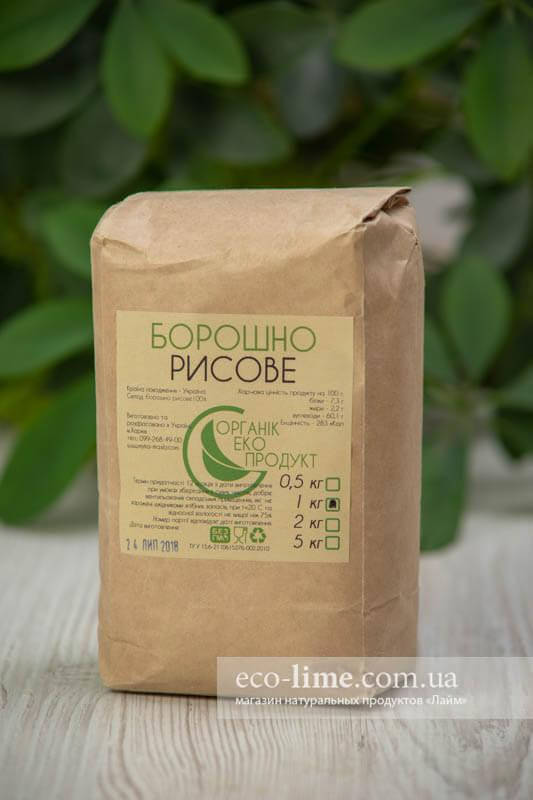 

Мука рисовая Органик Эко Продукт, 1кг
