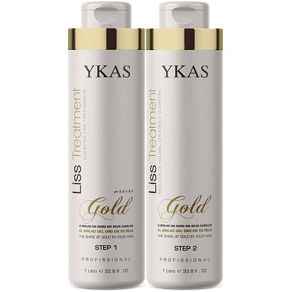 

YKAS Gold Кератин для выпрямления волос (шаг 2) 50 г