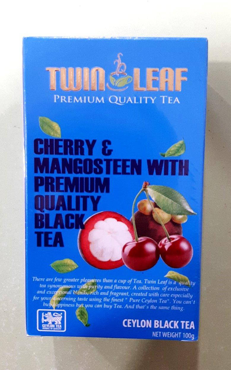 

Чай Twin Leaf PEKOE с черешней и мангустином 100 г черный