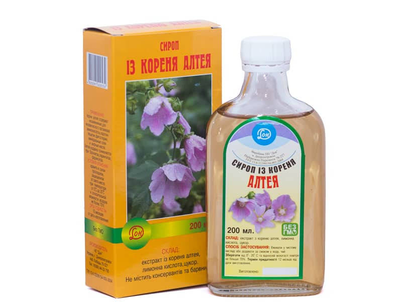 

Сироп із кореня алтею "Дон", 200 мл