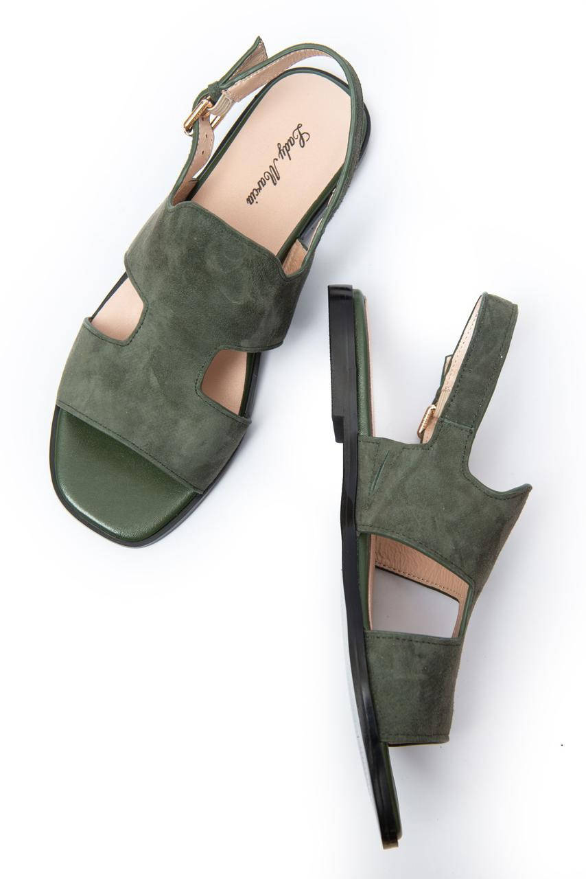 

Женские замшевые сандалии хаки Lady Marcia 41