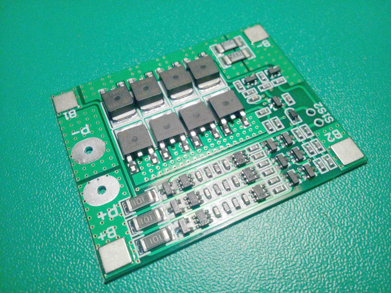 

BMS Контролер заряда/разряда, плата защиты 3S Li-Ion 18650 12.6V 25A с балансиром