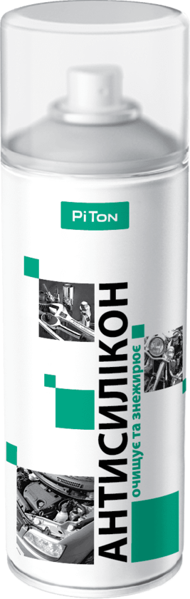 

Знежирювач універсальний антисилікону Piton 400 мл