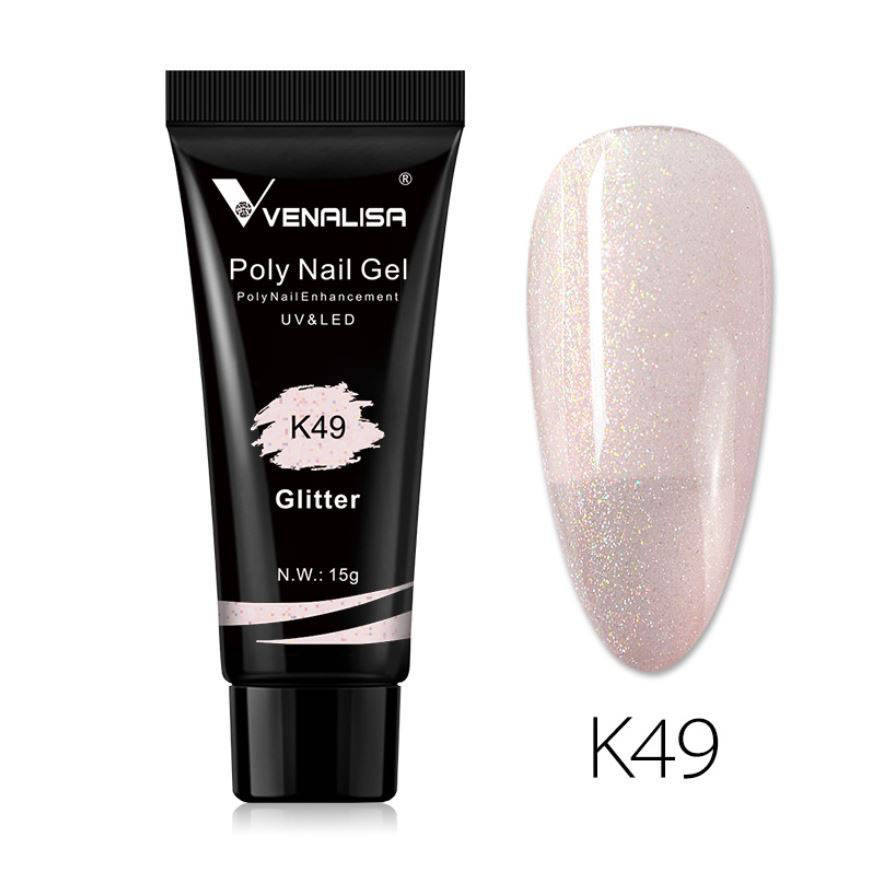 

Полигель (акрил-гель) Venalisa UV/LED 15 г, K49