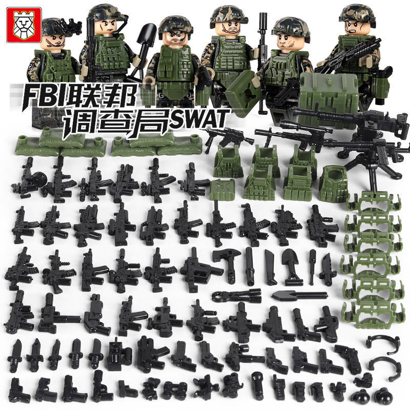 

Фигурки человечки военные спецназ ССО солдаты альфа swat для лего lego
