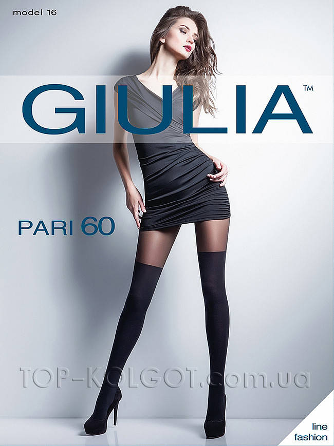 

Колготки с имитацией чулок GIULIA Pari 60 model 16, Разные цвета