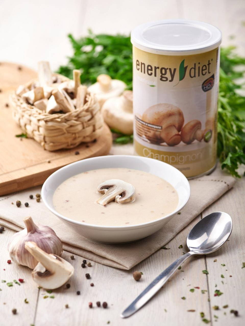 

Суп Грибной Енерджи Диет, Energy HD быстро похудеть без диет, сбалансированное питание,банка,450гр,Франция