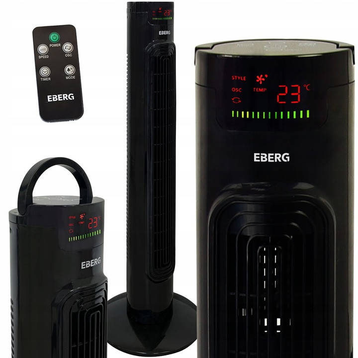

Колонный вентилятор EBERG Airo 85 черный