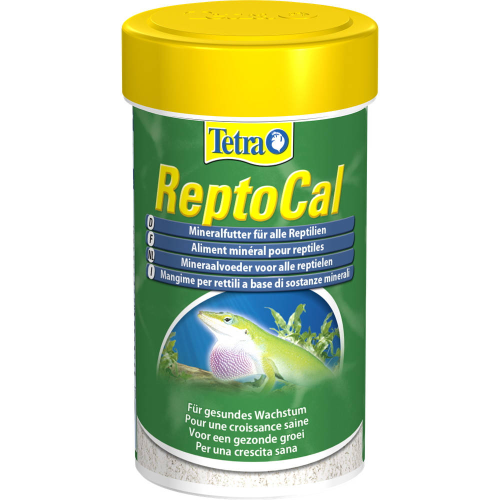 

Tetra ReptoCal минеральный корм (кальций) в виде порошка для всех рептилий 100мл