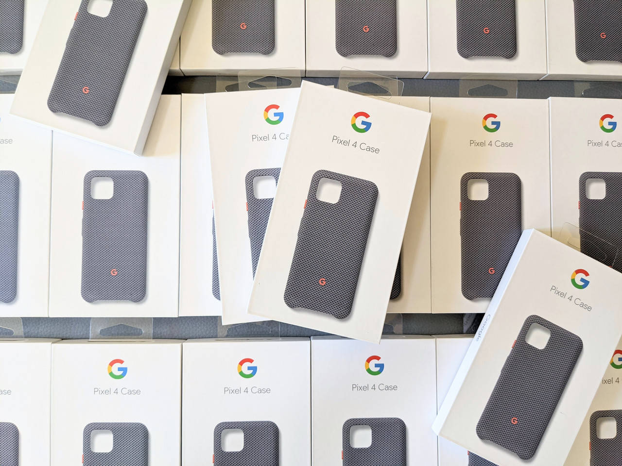 

Fabric Case на Google Pixel 4 Оригинальный чехол, Черный