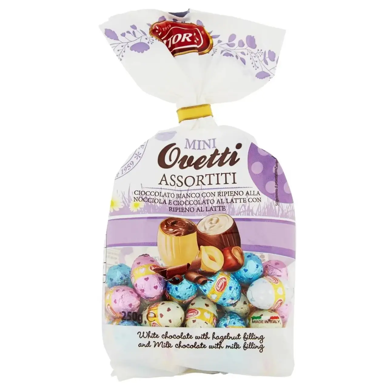 

Шоколадные яйца Witors Mini Assortiti 250g