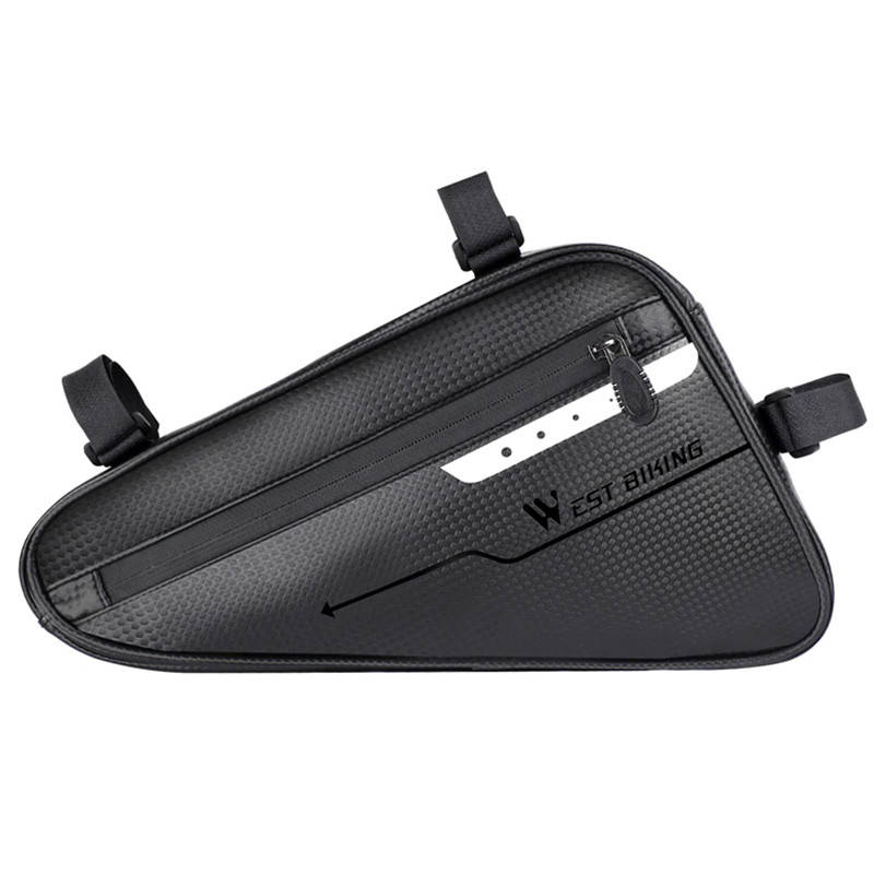 

Сумка для велосипеда под раму West Biking 0707220 4L Black треугольная