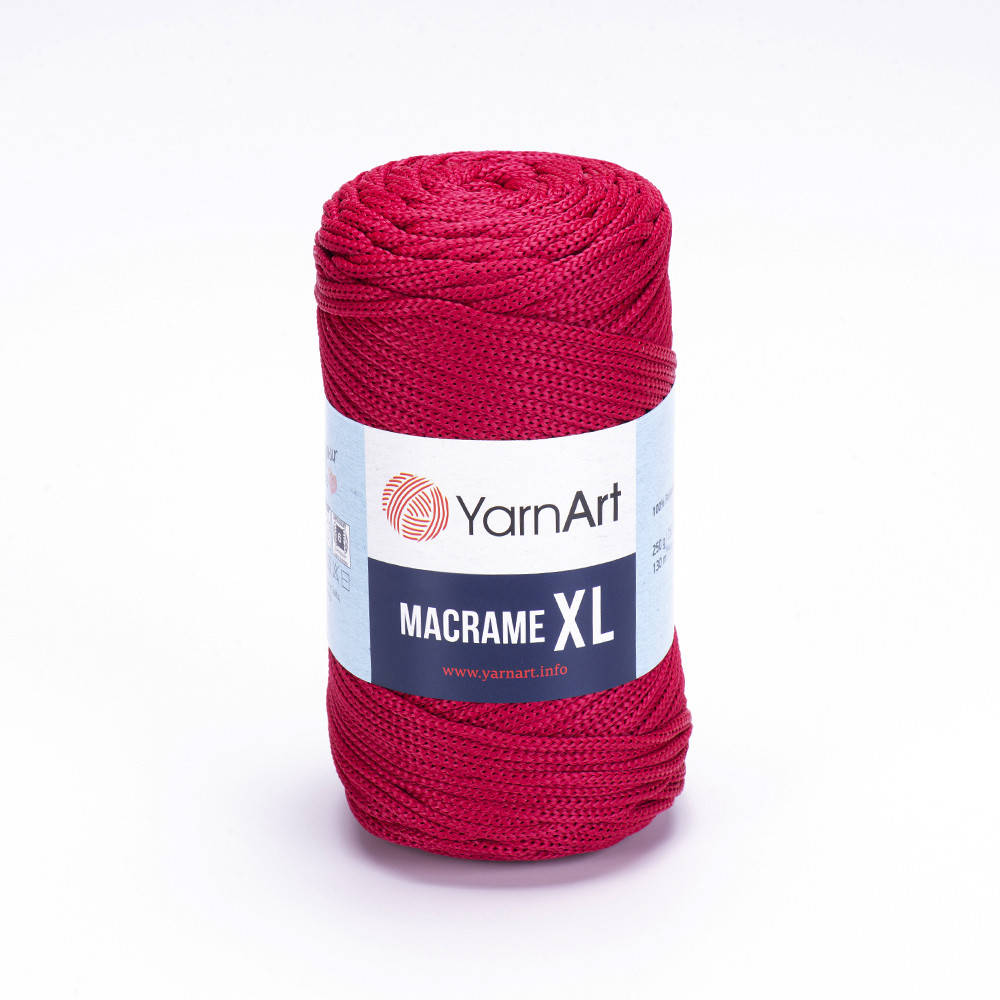 

Yarnart Macrame XL (Ярн Арт Макраме XL) № 143 малиновый (Пряжа для вязания, нитки для макраме)
