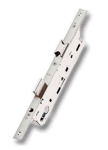 

Замок дверной короткий FUHR 803 45-92-4 F16-292 штульп цвет серебро без защёлки