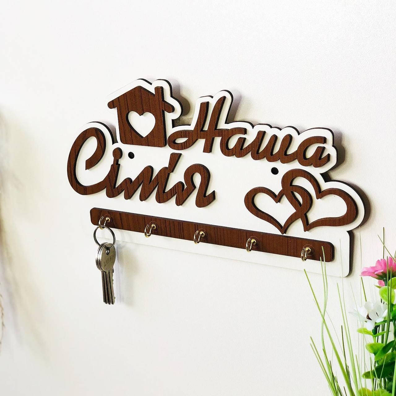 

Ключница «Наша Семья», Белый