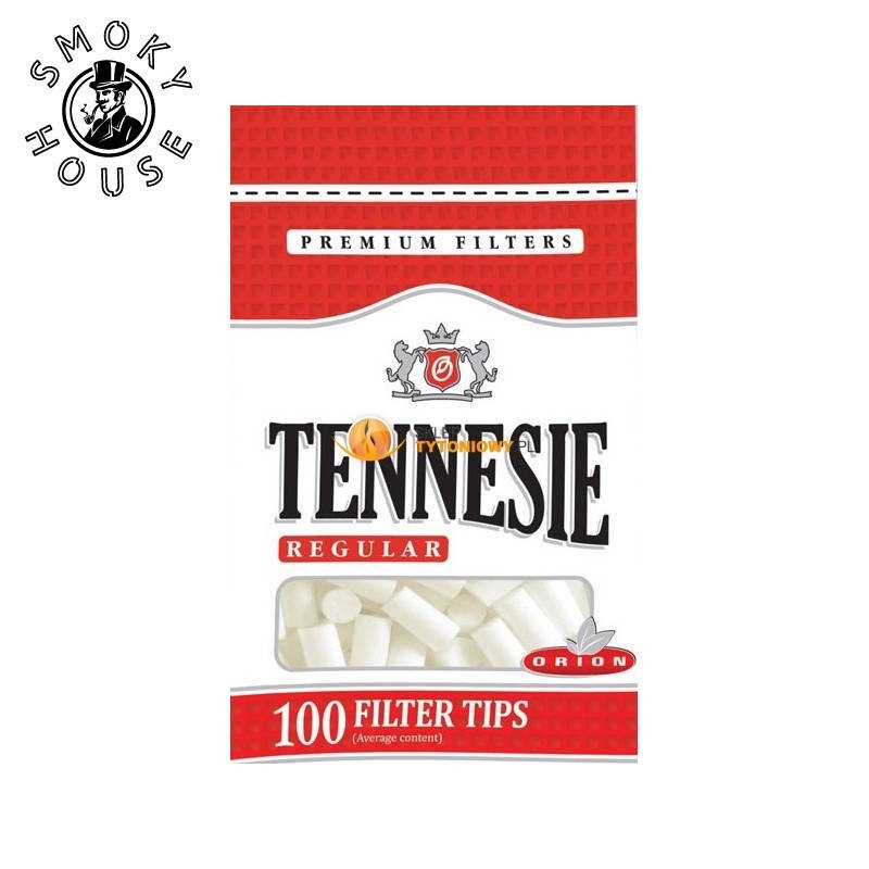 

Фильтра для самокруток Tennesie Regular 15/8mm (100шт)