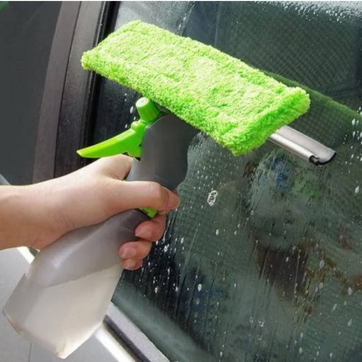 

Щетка для мытья окон Easy Glass 3 in 1 Spray Window Cleaner с распылителем