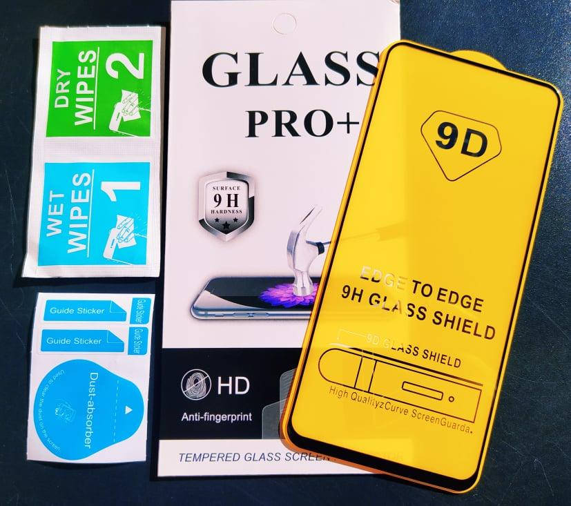 

Захисне скло Realme 6 Pro (Full Glue 9D) защитное стекло, Черный