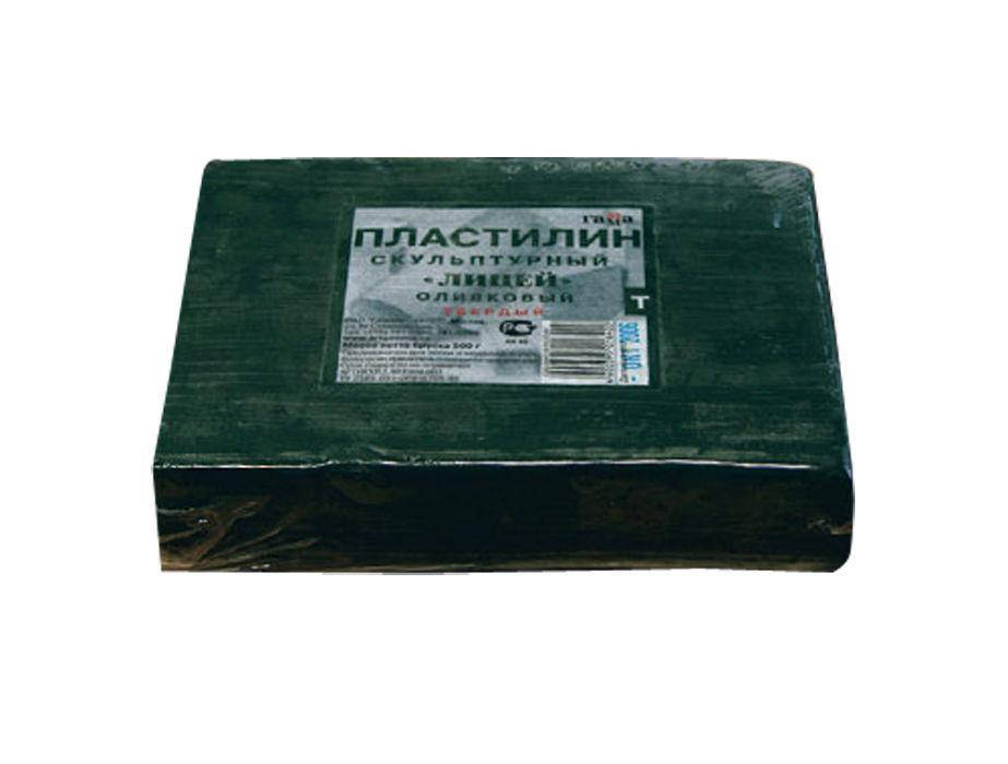 

Пластилин скульптурный ГАММА Лицей 500гр оливковый мягкий 2.80.Е050.004